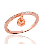 Hollow Ball Rose Gold