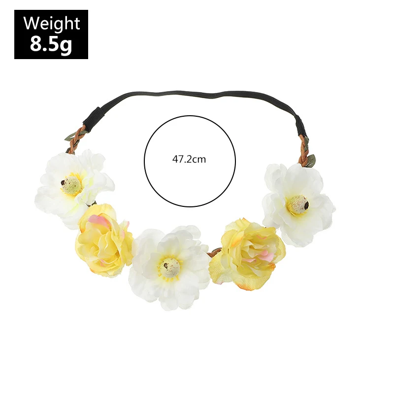 Title 11, New Style Ladies and Girls Silk Cloth Flower He...