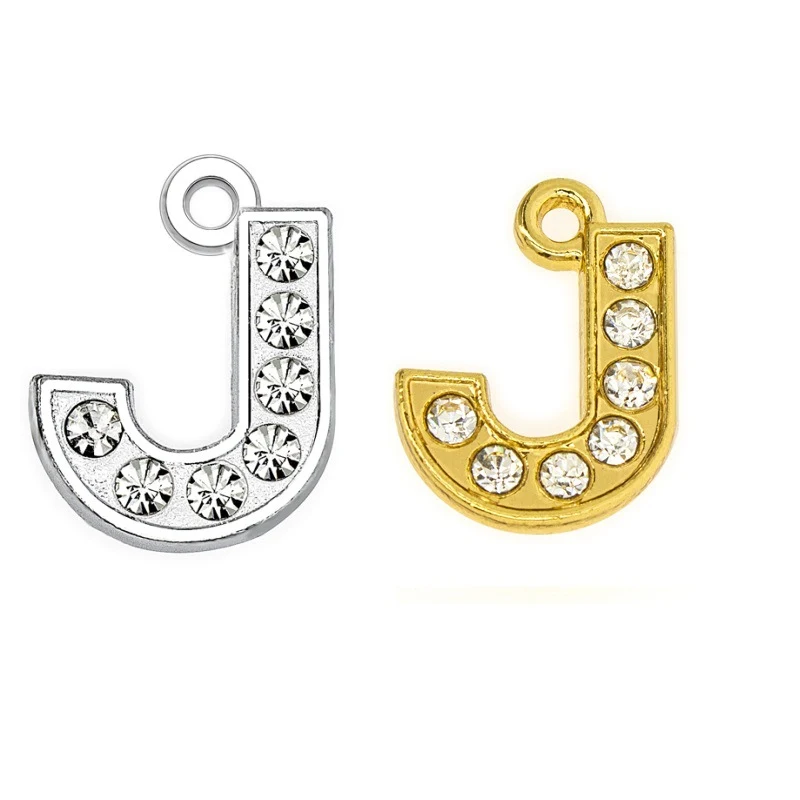 Fivelas de sapato DIY com diamantes brilhantes, acessórios com letras douradas, personalize seus sapatos com glamour e brilho. — foto 32