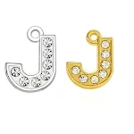 Fivelas de sapato DIY com diamantes brilhantes, acessórios com letras douradas, personalize seus sapatos com glamour e brilho. — foto 32