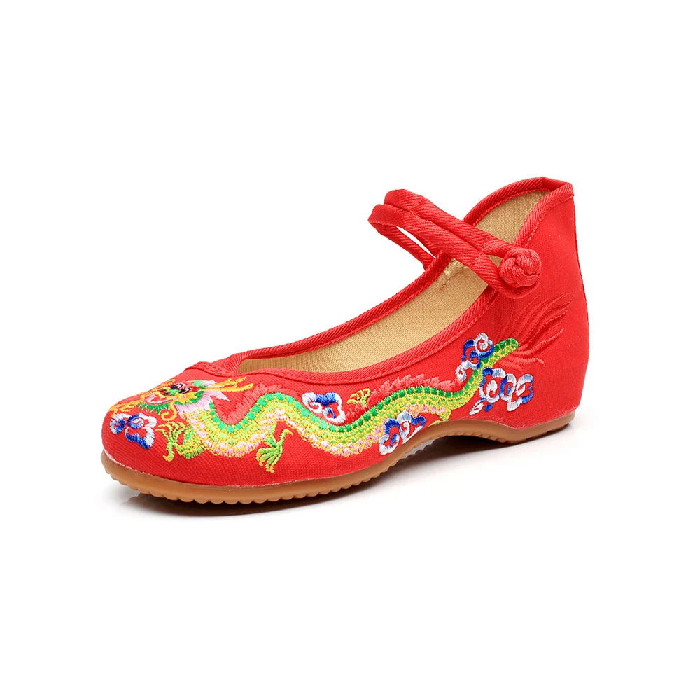 Zapatos bajos de lona bordados ideales para comodidad y estilo. Disfruta de la elegancia casual con estos zapatos versátiles. — foto 4
