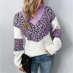Purple Leopard Print