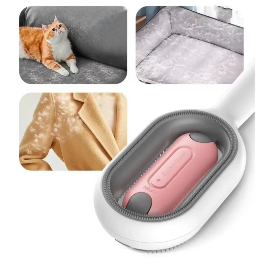 Title 4, Pet Hair Cleaner Brush Cats Hair Removal Comb W...