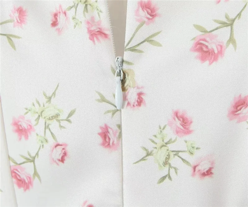 Title 12, Tight Waist Small Chest Hollow Out Tied Puff Sl...