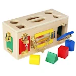 Early Childhood Education Puzzle Unlocking Toy Busy Board Parent-Child Game Develops Cognitive and Motor Skills for Todd — photo 2