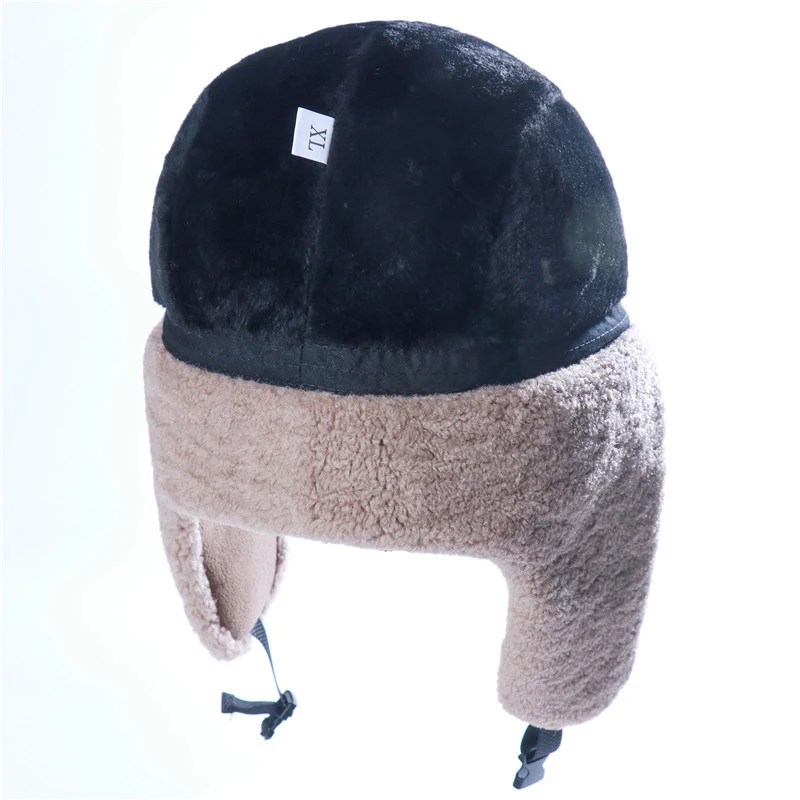 Cold Resistant Skiing Windproof Plush and Thick Ear Protection Cap for warmth and comfort in cold weather conditions — photo 6