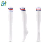 White Socks Blue 1