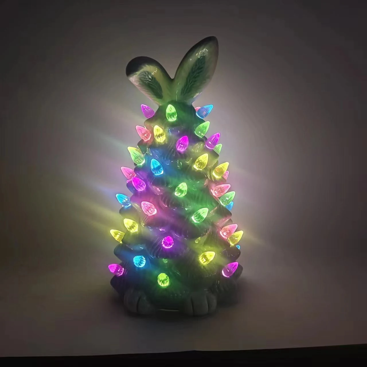 Title 6, Easter Bunny Shape Ceramic Tree Decorations Spr...