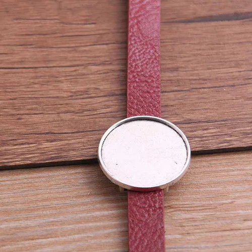 Title 1, Pulseira de moda simples em couro PU e liga com...