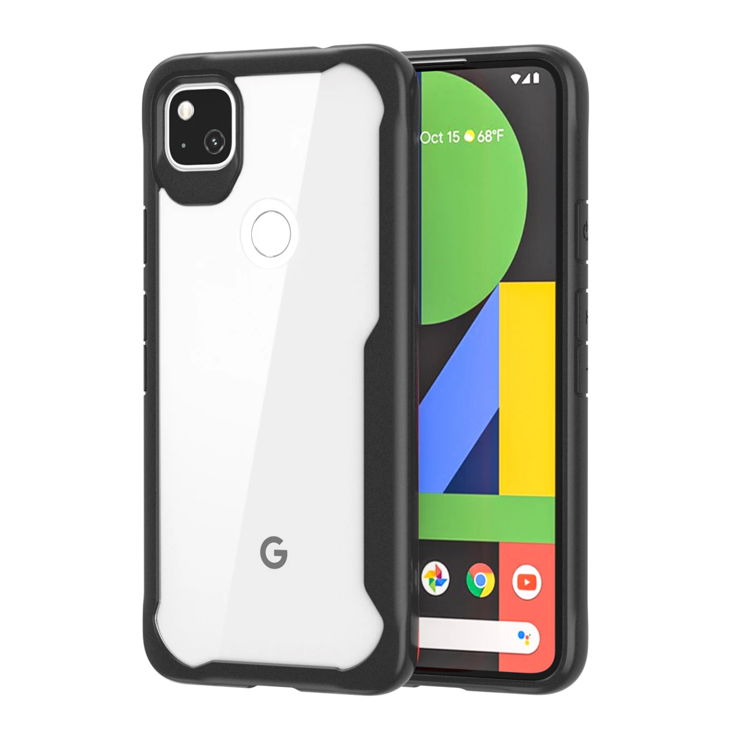 Title 3, Capa para Google Pixel 4a com proteção superior...