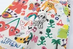 Graffiti Cartoon Overalls Men's Jumpsuit — photo 16