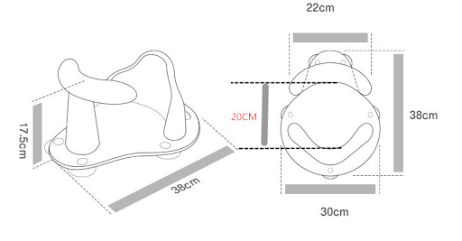 Title 5, Child bathing non-slip safety chair provides a ...
