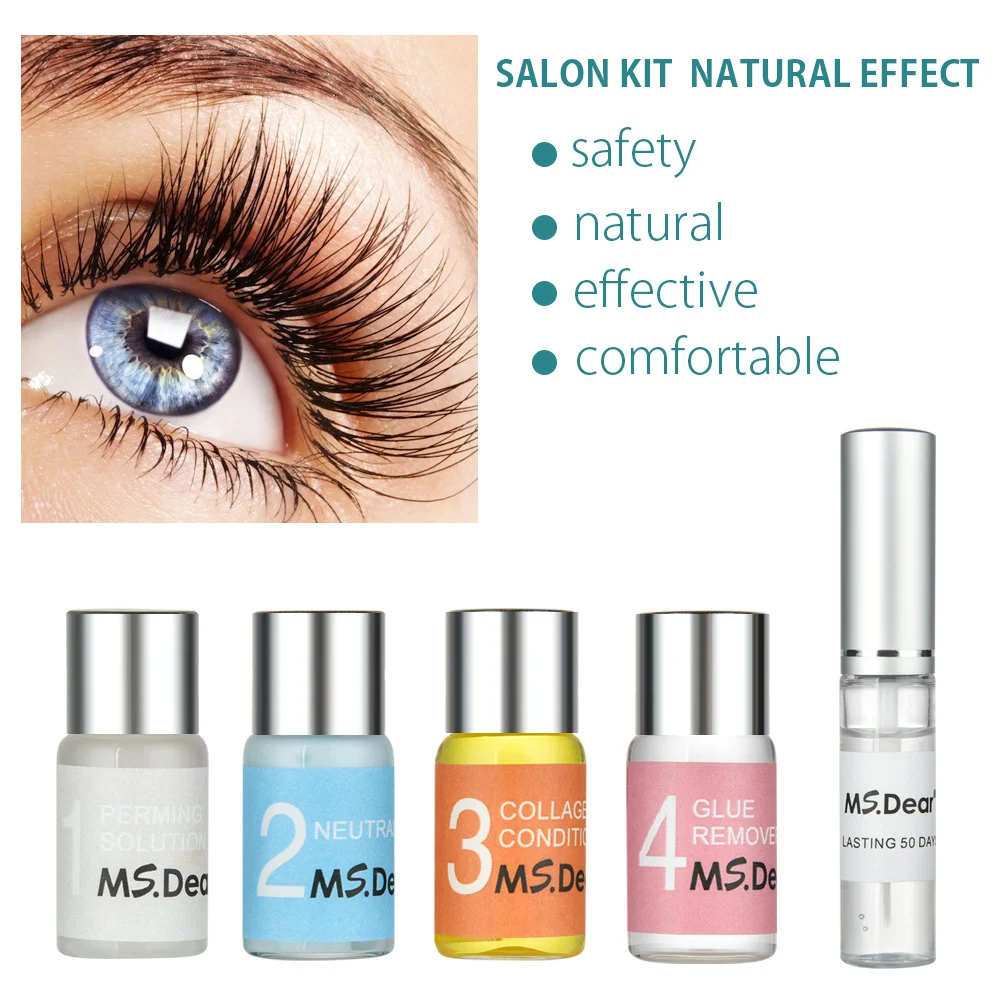 Title 4, Perm Eyelash Set for beautifully curled and def...