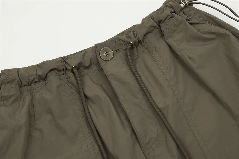 Title 11, Pantalones Anchos Rectos para Hombre Color Sóli...