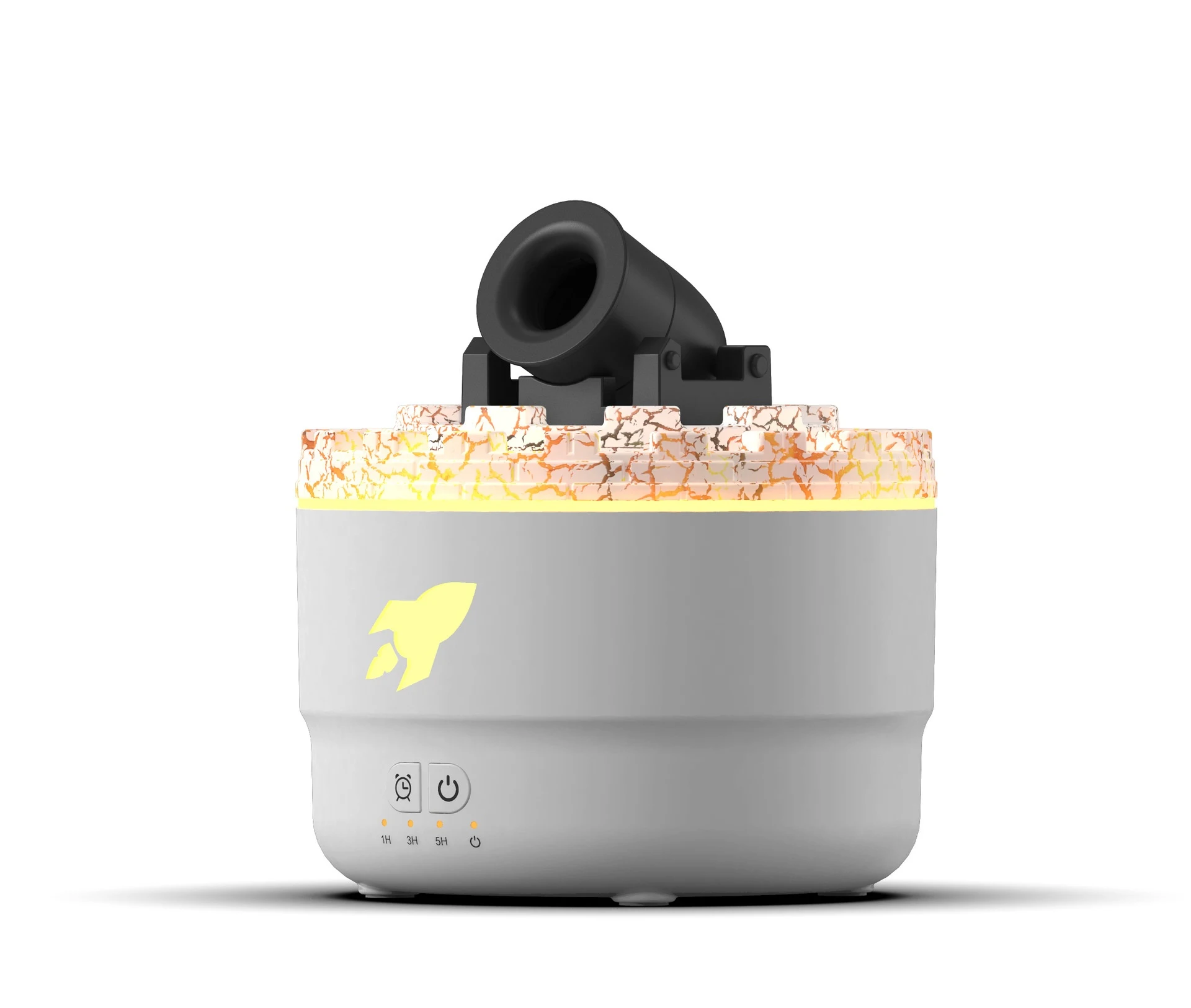 Battery Aroma Diffuser for Home & Bedroom, Colorful Flame Light, Large Spray Humidifier, Convenient and Relaxing Atmosph — photo 3