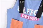 Summer Hip-hop Suspender One-piece Bib Pants for Women, Seven-point Wide-leg with Contrast Graffiti. Trendy and comforta — photo 3