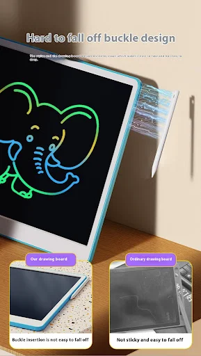 Title 9, LCD Charging Small Blackboard Childrens Drawin...