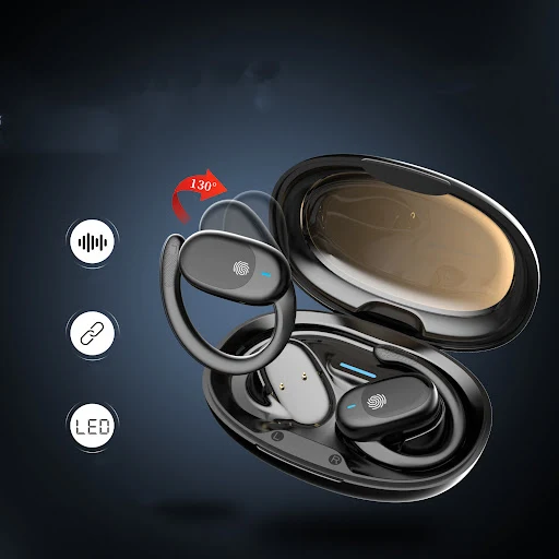 Title 8, Non In-ear Air Conduction Bluetooth Headset for...