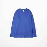 Camiseta Outono Básica Retrô de Cor Sólida com Mangas Longas. Essencial para sobreposições e conforto no outono. Perfeita para looks casuais e elegantes. — foto 8