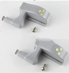 Warm White LED Cabinet Door Light with Intelligent Induction Hydraulic Hinge. Provides convenient and soft lighting when — photo 2