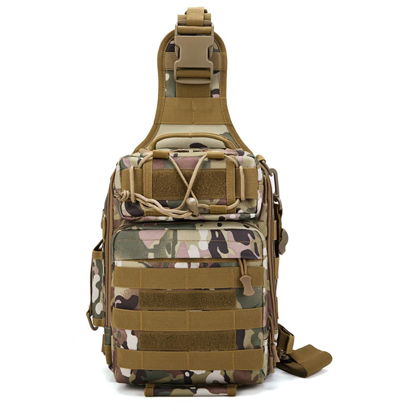 Bagluya Outdoor Visrugzak Camouflage Sport Tactisch, ideaal voor vissen en outdoor activiteiten, robuust, veel opbergruimte, comfortabel om te dragen. — foto 3