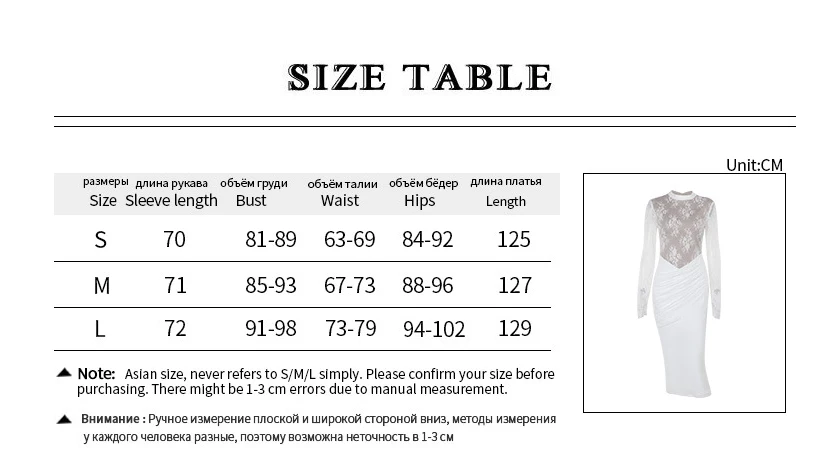Title 1, Slim Lace Long Sleeve Dress for Women, a stylis...
