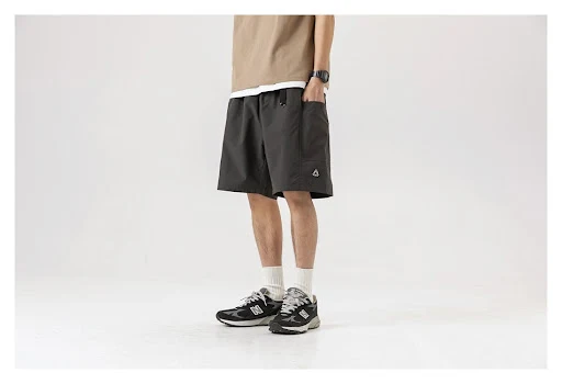 Title 18, Heren Retro Workwear Shorts met Mode Persoonlij...