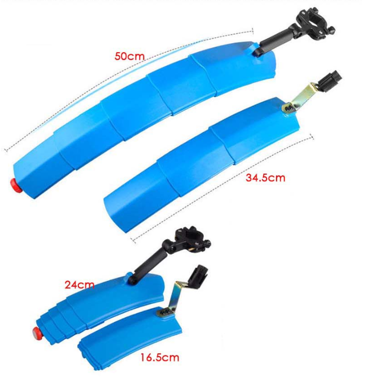 Title 11, Retractable Bicycle Mudguard. Keeps you clean a...