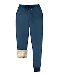 Sportliche Hose Casual Loose-Fit Tapered Fleece-gefüttert für Fitness Training. Bequemer Tragekomfort und Bewegungsfreiheit. — foto 4