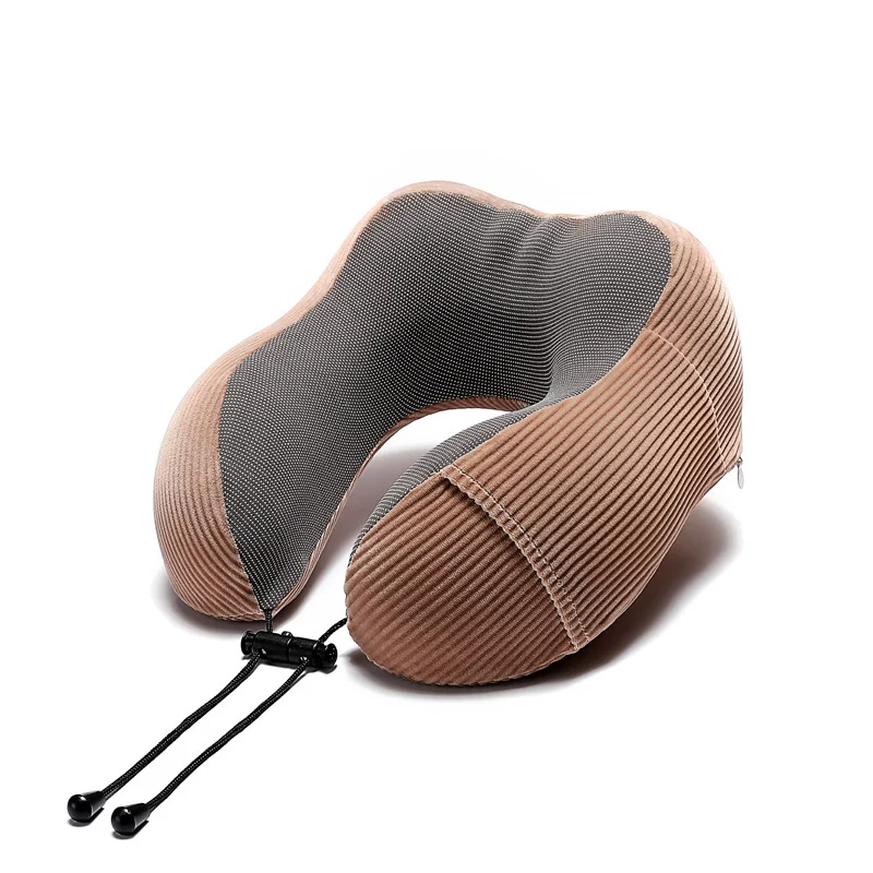 Memory Foam Magnetic Stripe U-Shaped Pillow for neck and shoulder support, perfect for travel and relaxation, ultimate c — photo 3