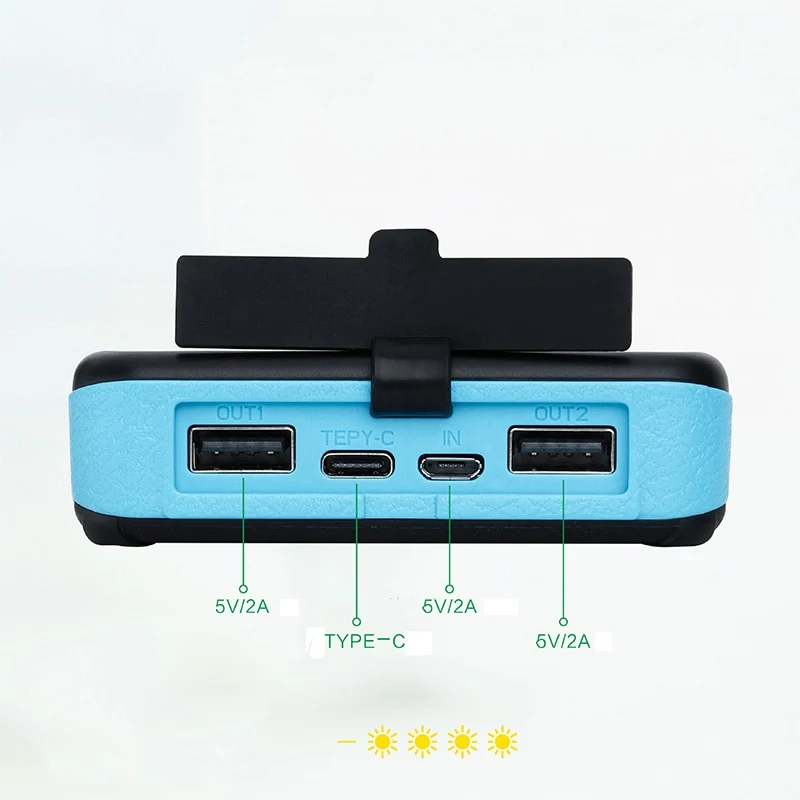 Title 6, 20000mAh magnetic solar charging power bank for...