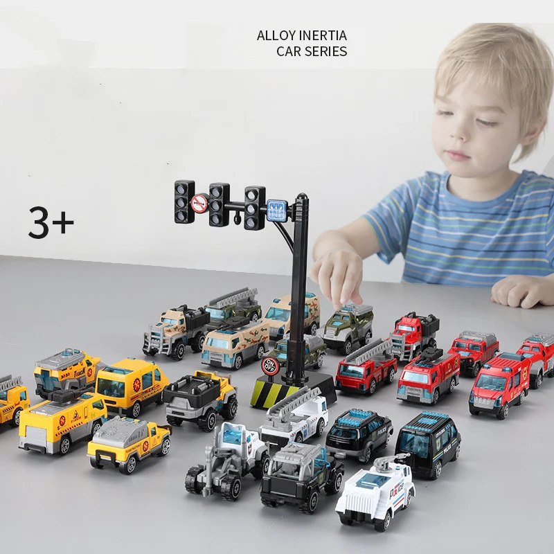 Title 1, Carrinho de brinquedo infantil de liga com fric...