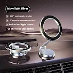 G118 Circular Magnet Silver