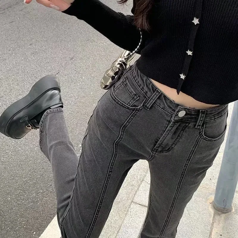 Hip Free Stretch All Match Denim Trousers Comfort and Style Perfect Fit Freedom of Movement Modern Design Versatile and — photo 5