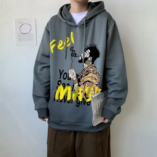 Title 5, Polar fleece hooded sweatshirt