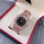 Rose gold black