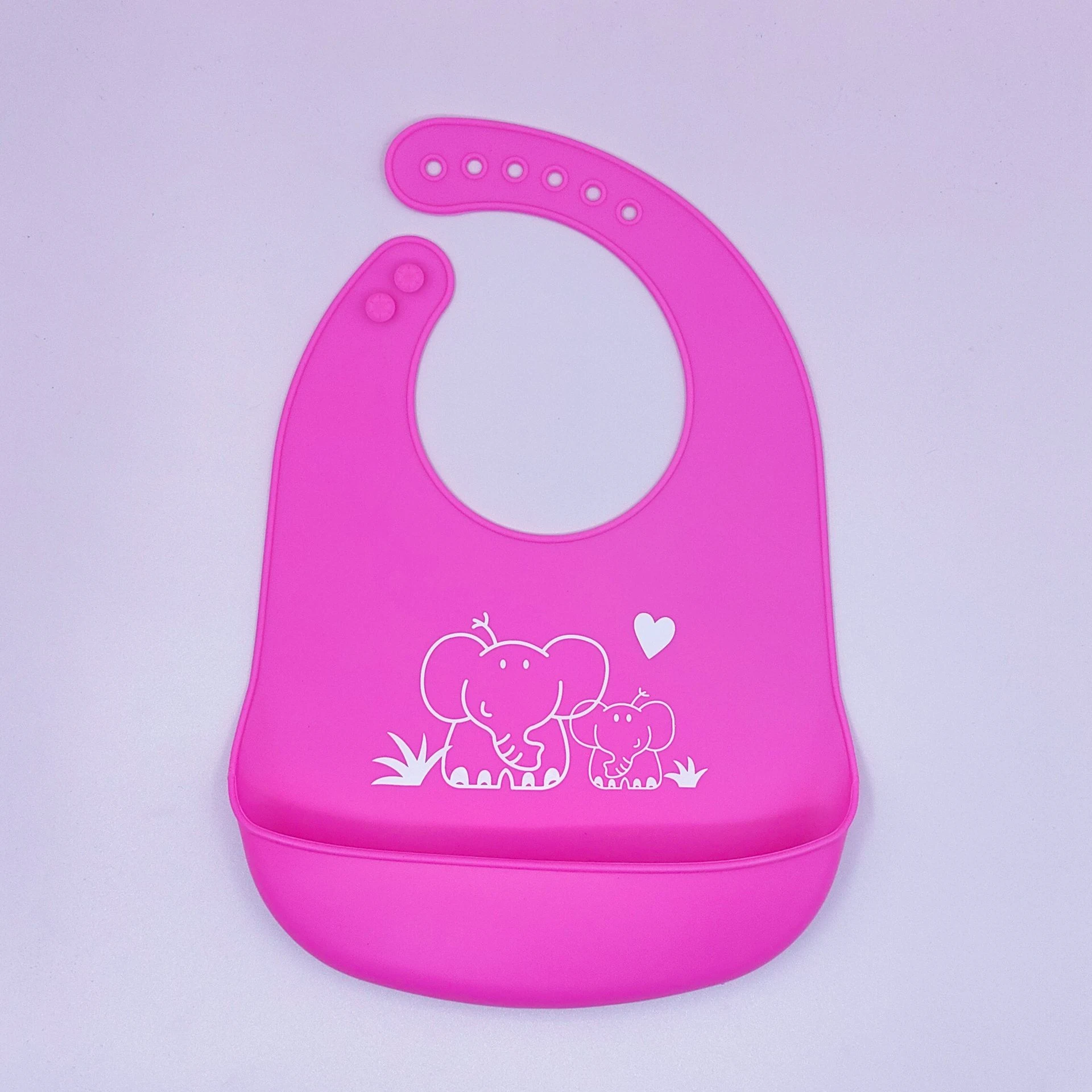 Babador de silicone com estampas de desenhos animados para bebês, à prova d'água e fácil de limpar, perfeito para refeições. — foto 22