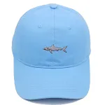 Cappellino da baseball premium con ricamo di squalo donna estate. Protezione solare, design animale, fresco e traspirante, stile alla moda. — foto 11