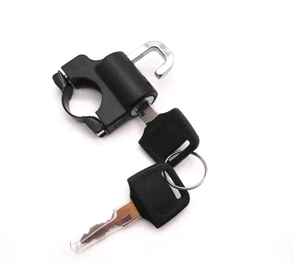 Title 2, Universal helmet lock protects your helmet from...