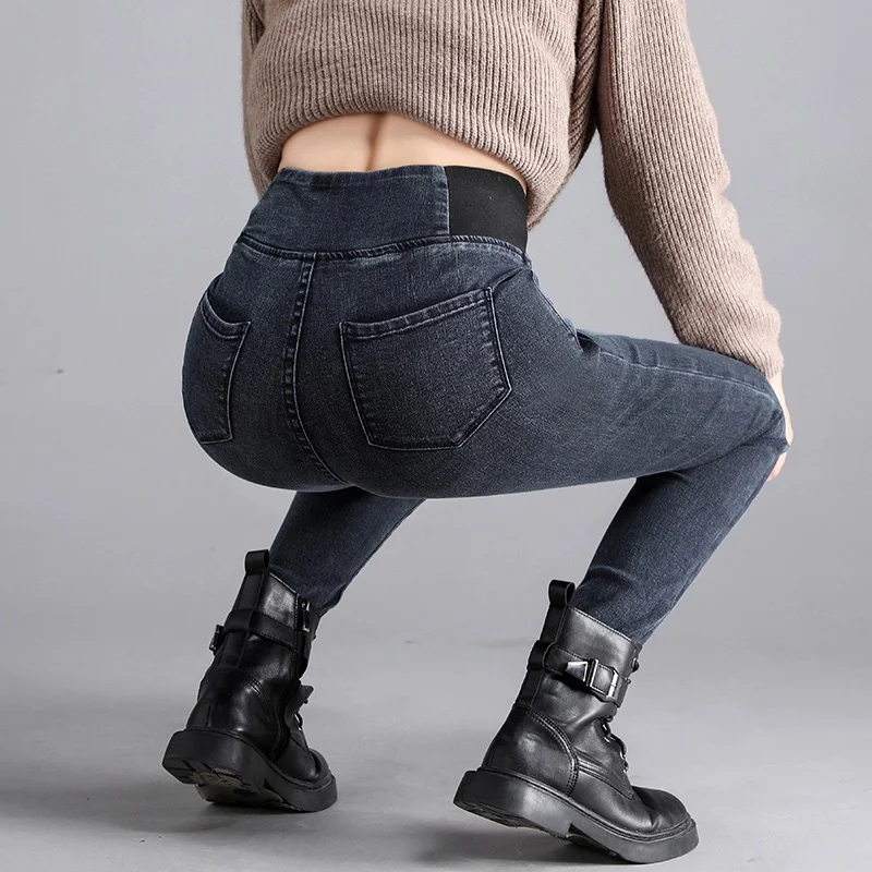 Title 1, Wear Slim Pencil Pants with Abdomen and Feet, S...