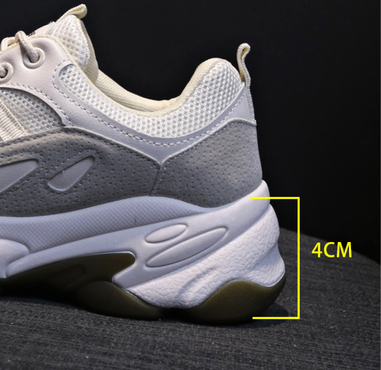 Title 2, Womens Thick-soled Inner Heightening Panda Cas...