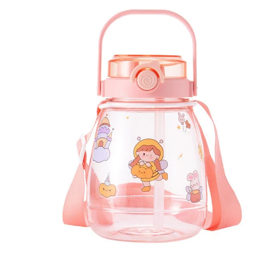 Title 8, Big Pudding Dual Use Student Water Cup with Str...