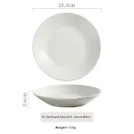 10 Inches White