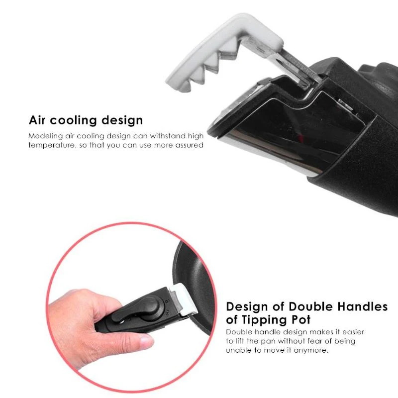 Title 4, Removable Anti-Scalding Detachable Wok Handle C...