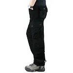 8 pockets black