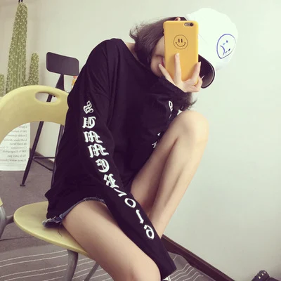 Suéter solto de manga super longa Coreia — foto 5