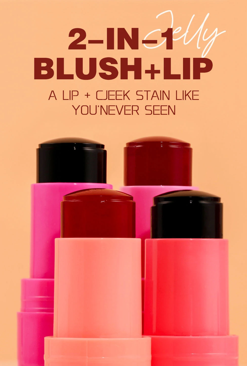 Title 1, Jelly Blush Suit Bouncy Moisturizing Matte Roug...