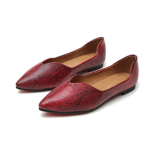 Title 2, Zapatos de mujer planos estilo ballet con punta...