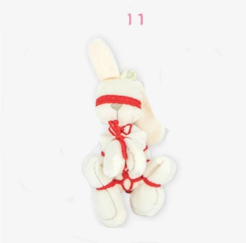 Title 13, Pingente de arte em corda artesanal, Boneca Bin...
