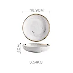Small 7.5inch deep plate